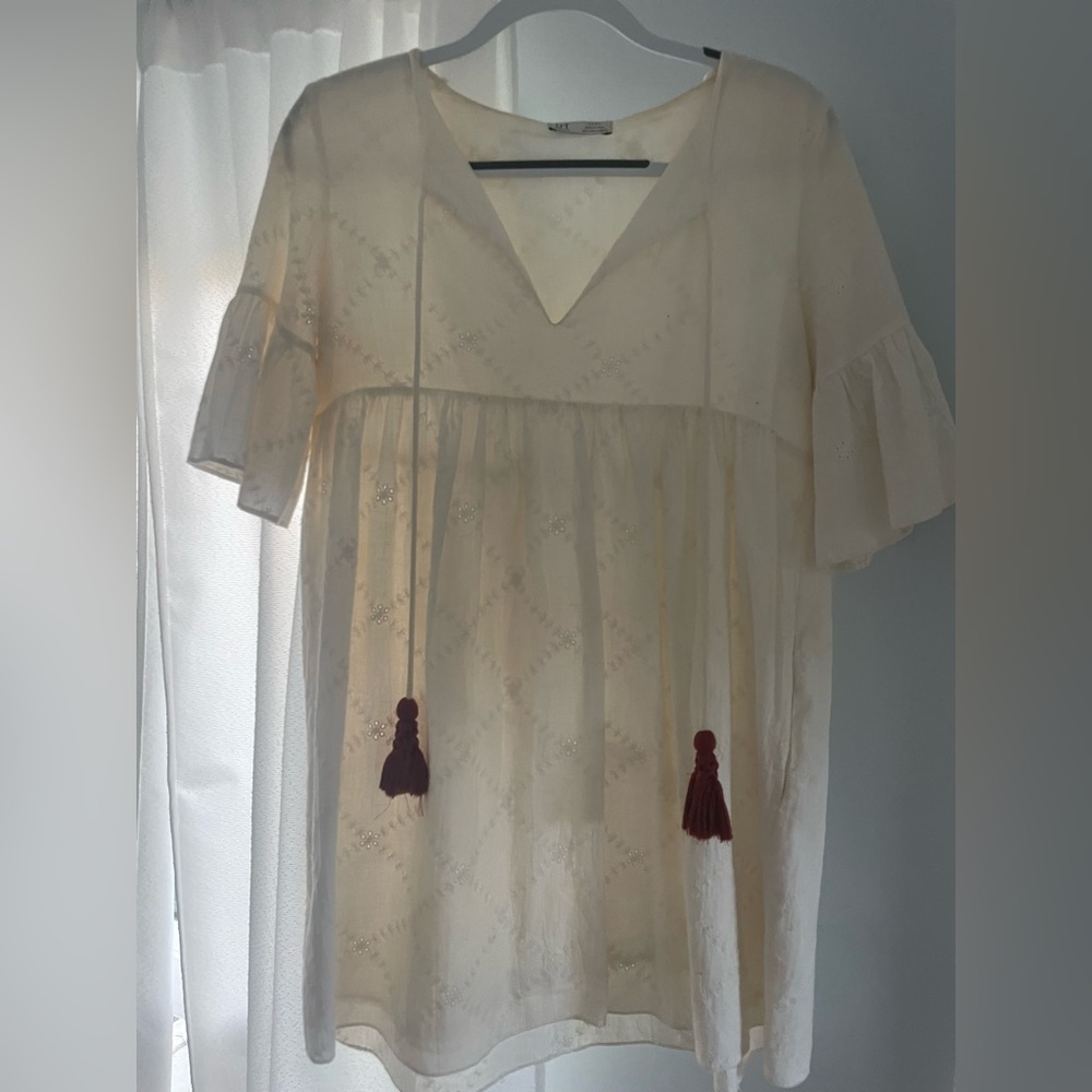 Zara Boho Mini Dress. TRF collection